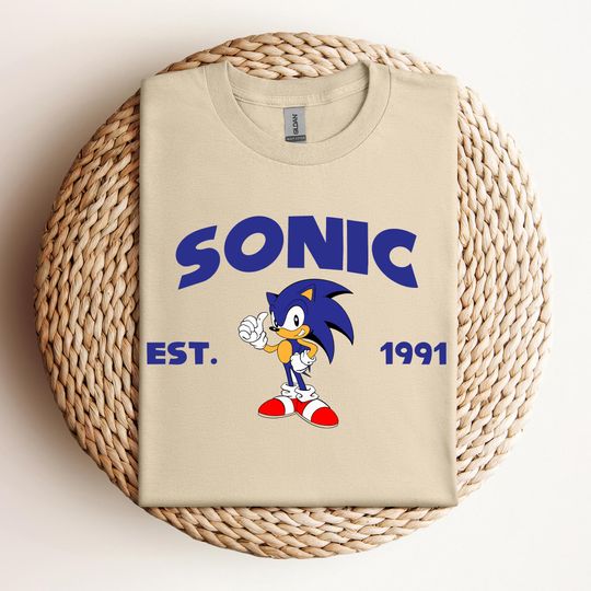 Limited Sonic The Hedgehog Vintage Shirt, Sonic The Hedgehog Retro Shirt
