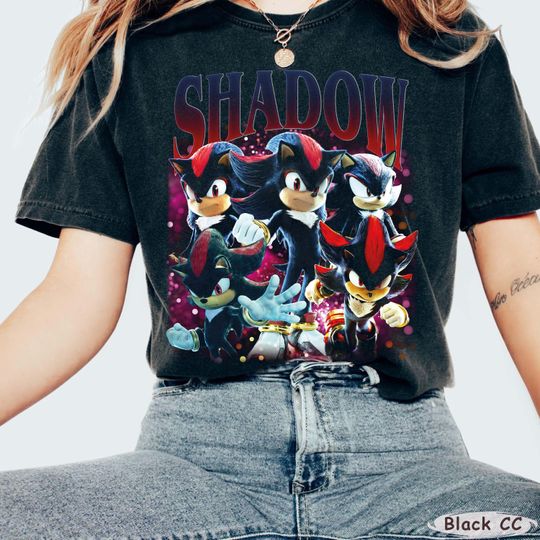 Comfort Colors Shadow The Hedgehog T-Shirt Heroes Tee Sonic Heroes Vintage Gift Shirt