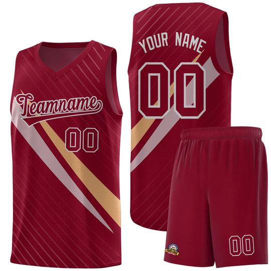 Discover Personalized Basketball Jersey Custom Printed Team Name Number Matching Shorts Women Men for Sports Gift