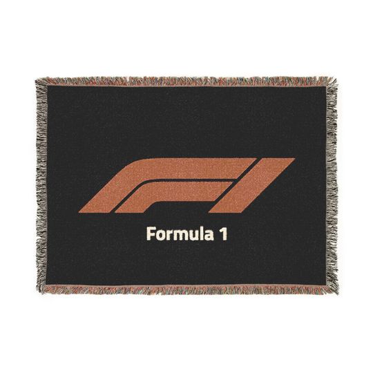 Discover Formula 1 Logo Woven Blanket | Racing Emblem Throw
