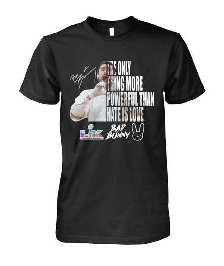 Discover Bad Bunny Halftime Show Together We Are America T-shirt