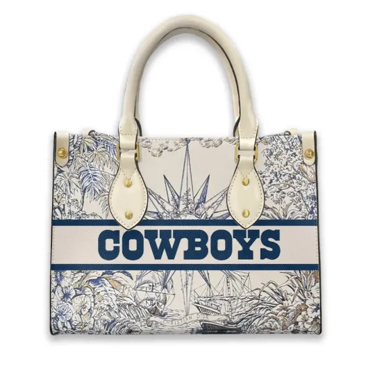 Dallas Cowboyss Leather Hand Bag BBLTHB694
