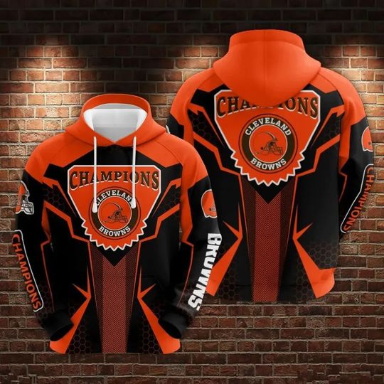 Champion – Cleveland Browns Hoodie Jogger Set