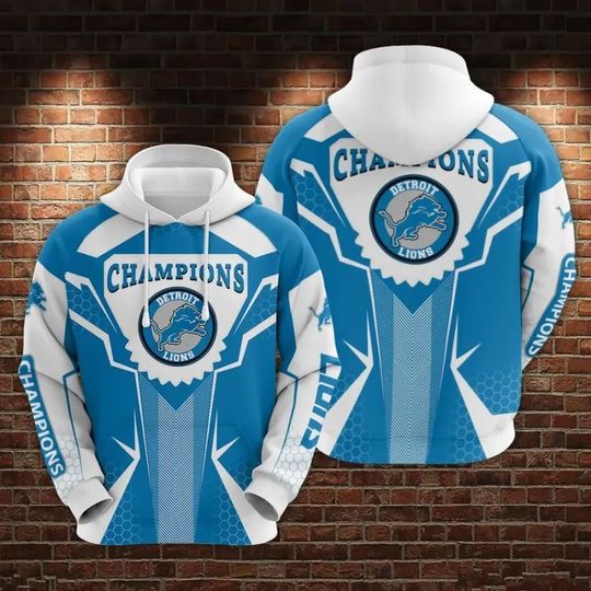 Champion – Detroit Lions Hoodie Jogger Set