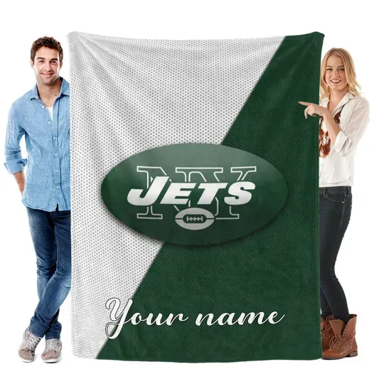 Discover Personalized New York Jets Blankets, Football Gifts