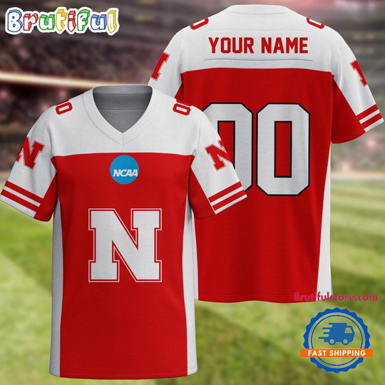 Discover NCAA Nebraska Cornhuskers Sport Team New Season Personalized Football Jersey