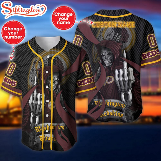 Custom Name And Number Washington Commanders football Football Team Baseball Jersey For Fans