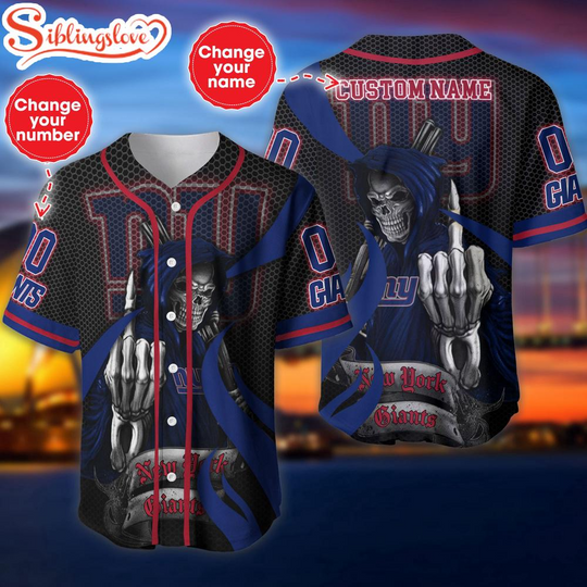 Custom Name And Number New York Giants football Football Team Baseball Jersey For Fans
