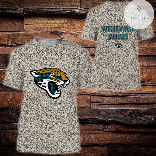 Jacksonville Jaguars Plaid Flannel All Over Print T-Shirt