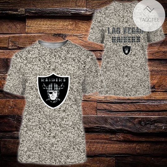 Las Vegas Raiders Plaid Flannel All Over Print T-Shirt