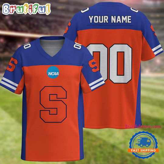 Discover NCAA Syracuse Orange Sport Team New Season Personalized Football Jersey