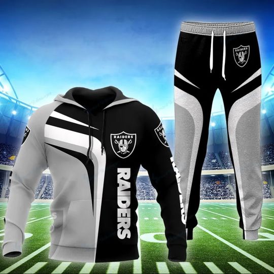 Las Vegas Raiders Hoodie Jogger Set