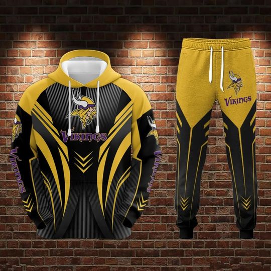 Minnesota Vikings Hoodie Jogger Set