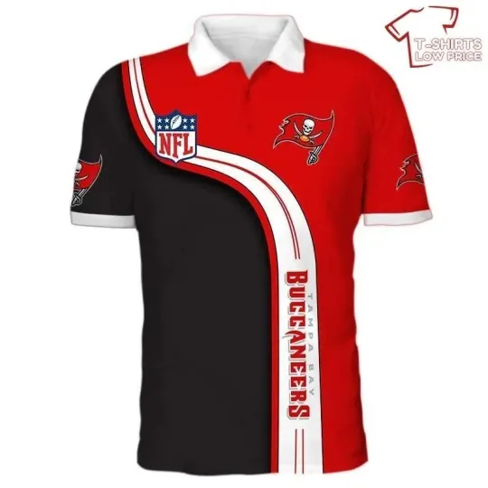 Discover Tampa Bay Football Team Buccaneerss 3D Polo Shirt