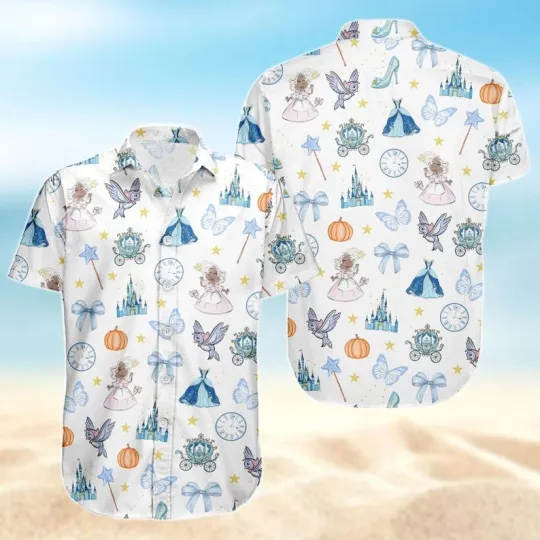 Cinde Coquette Magic Kingdom Meet Me At Midnight Aloha Hawaiian Shirt