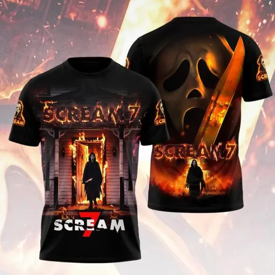 Scream 7 Movie, 2026 Horror Film TShirt