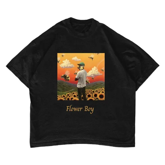 Tyler The Creator Flower Boy Album Cover T-Shirt