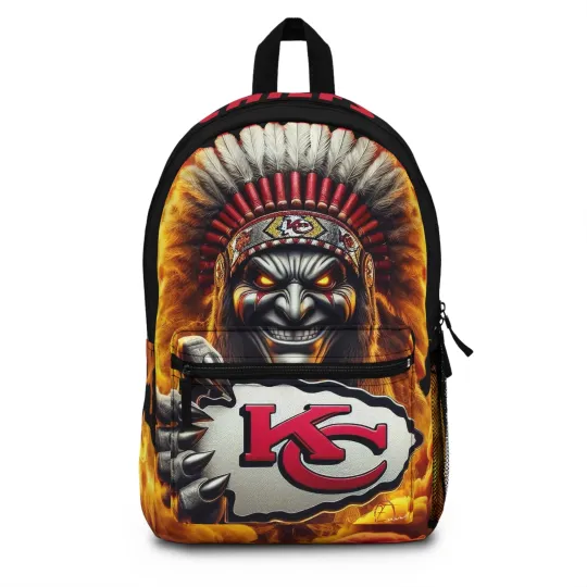 Discover Kansas City Football Team Chiefs Backpack