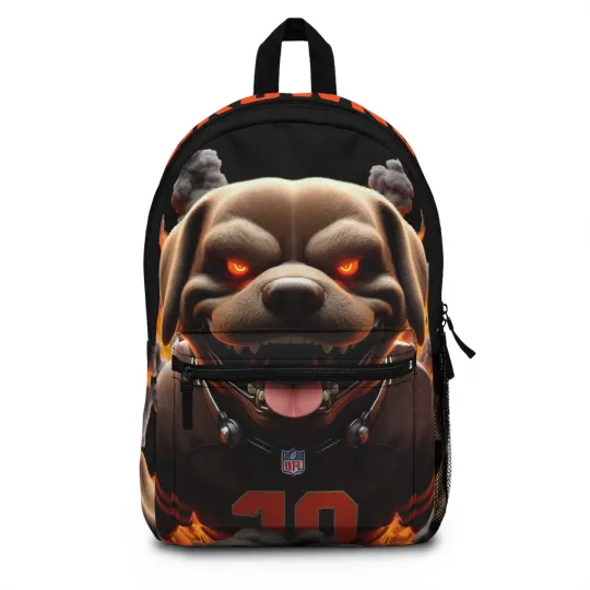 Discover Cleveland Football Team Browns Backpack
