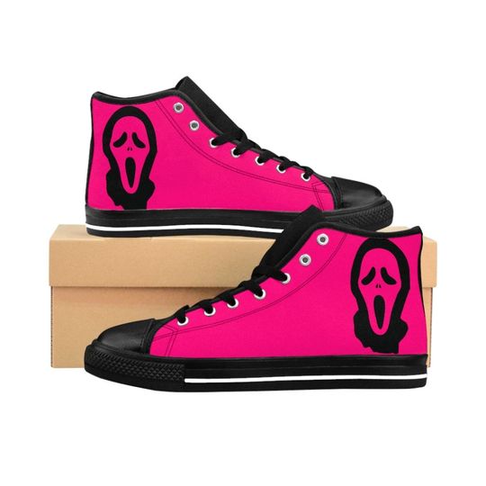 Discover Ghost Face High Top Shoes Sneakers
