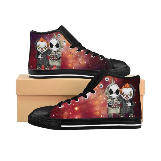 Pennywise & Jack Skellington High Top Shoes Sneakers