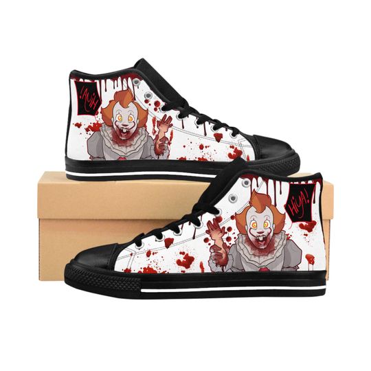 Discover IT Movie Shoes, Horror Film High Top Shoes Sneakers