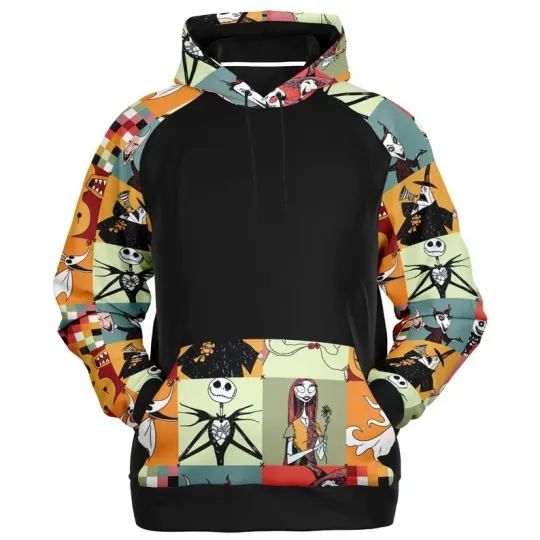 Discover The Nightmare Before Christmas Gift For Fan Gothic Cartoon Hoodie 3D Printed