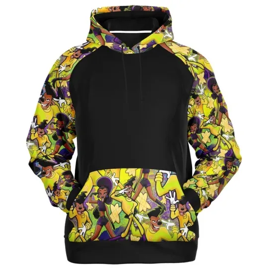 A Goofy Cartoon Max Powerline Inspired Graphic Gift For Fan Hoodie 3D Printed