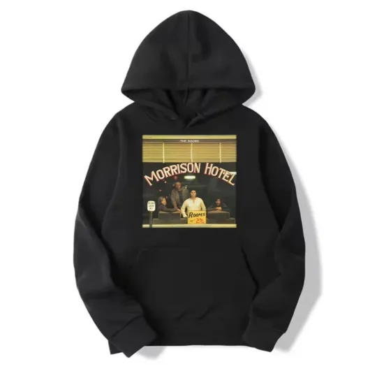 The Doors Morrison Hotel Album Graphic Unisex Hoodie