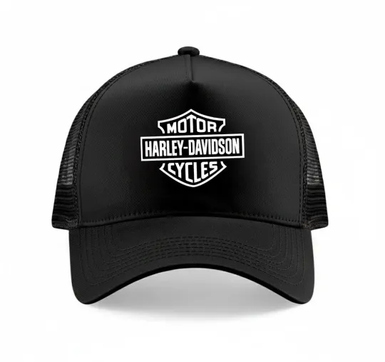 Discover Haarleyy Davidson Motorcycles Snapback Trucker Cap Unisex