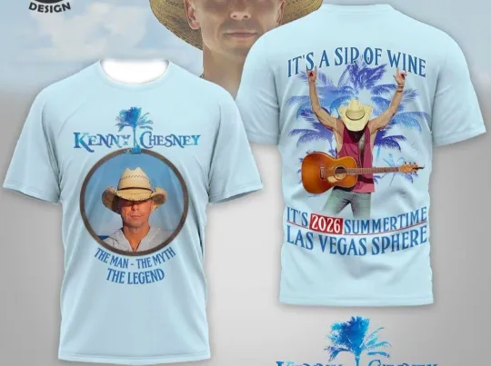 Discover K Ches Las Vegas Sphere 2026 3D T-Shirt