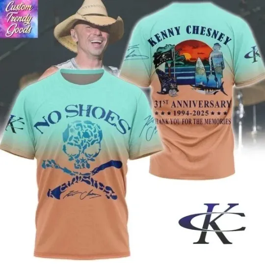 Discover K Ches 31st Anniversary 1994-2025 Signature 3D Shirt