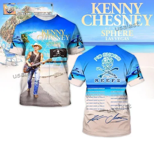 Discover K Ches Live At Sphere Las Vegas 3D Unisex T Shirt