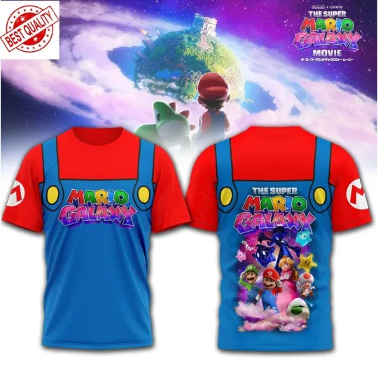 The Super Mario Galaxy Movie 2026 Shirt