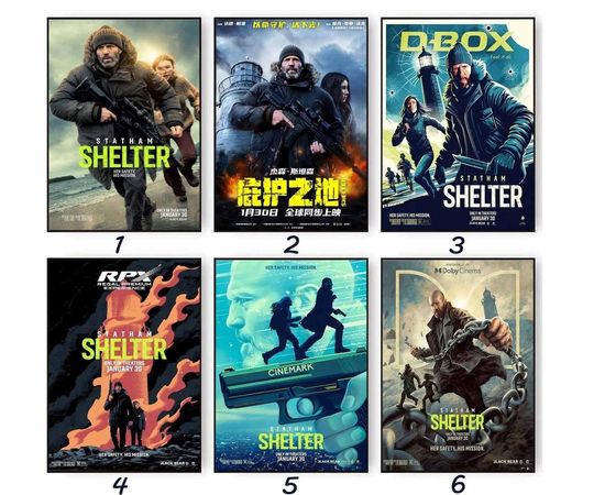 Discover Shelter (2026) Movie Poster  Film Art Print