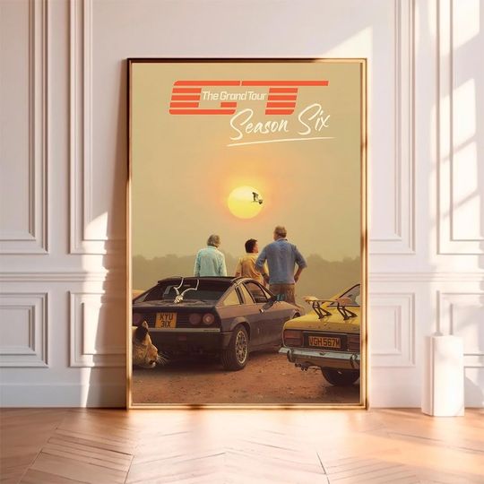 Discover The Grand Tour--Movie Poster,High Quality Canvas Print, Wall Art, Room Decor, Art Poster For Gift Unframed