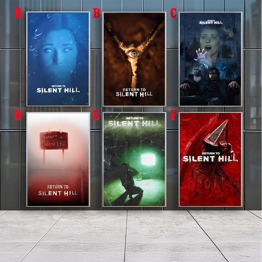 Return to Silent Hill (2026) Movie Posters , Canvas Prints , Movie Fans Collection , Room Decor , Birthday Gift