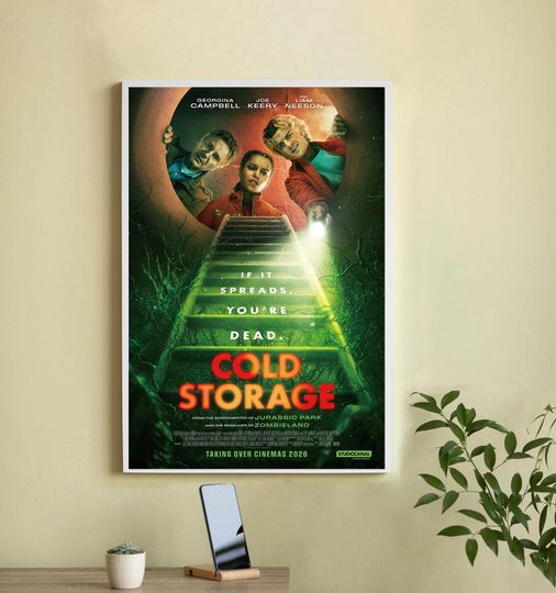 Discover Cold Storage (2026) Movie Poster-High Quality Canvas Movie Poster - Wall Art-Home Decor