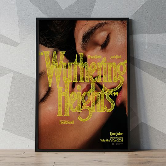 Discover Wuthering Heights (2026) Movie Poster| Wall Art| Cover Poster
