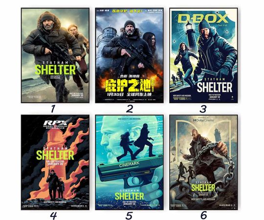 Discover Shelter 2026 Movie Poster, Drama Film Wall Art, Cinematic Movie Print