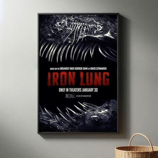 Discover Iron Lung Movie Poster | 2026 Movie Poster | Modern Room Decorative Arts | Popular Film Gift