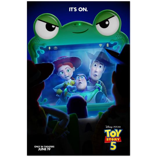 Toy Story 5 Movie Poster Disney Pixar Animated Film June 2026