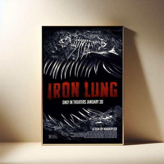 Discover Iron Lung (2026) Horror Movie Poster, Modern Movies Art Print, Poster for Gift, Film Fan Collection