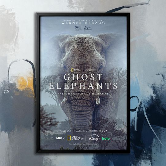 Discover Movie Poster- Ghost Elephants (2026) | Wall Art Collection| Movie Art| Cover Poster