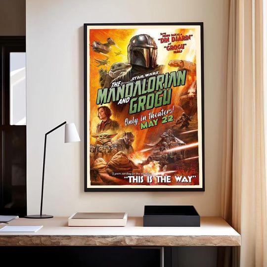 The Mandalorian and Grogu 2026 Movie Poster