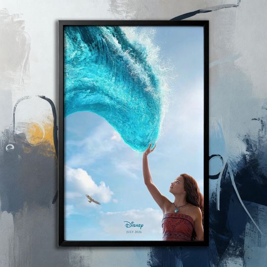 Discover Movie Poster-Moana (2026) | Wall Art Collection| Movie Art| Cover Poster