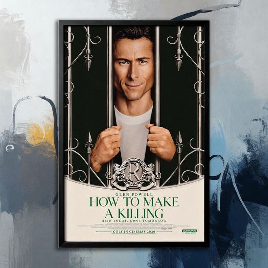 Discover Movie Poster- How to Make a Killing (2026) | Wall Art Collection| Movie Art| Cover Poster