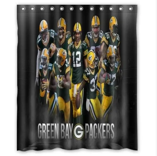 Green Bay Packers Shower Curtain