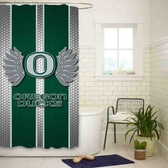 Discover Oreg ducks Shower Curtain  Waterproof with Hooks