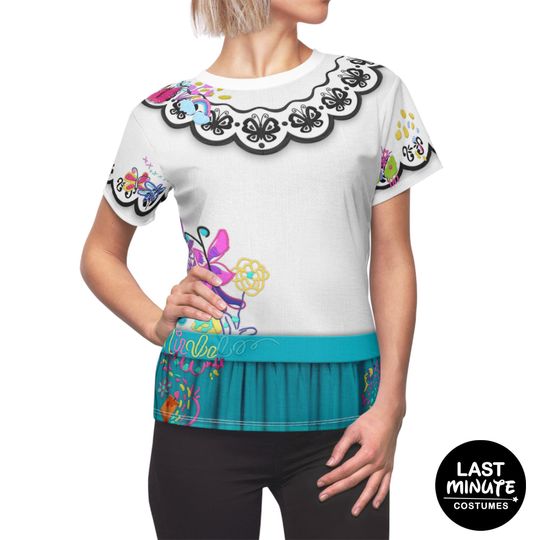 Encanto Women's Shirt, Mirabel Madrigal Costume, Walt Disney Animation Cosplay, Magic Kingdom Outfit, Disney Family Shirts, Daughter Gifts